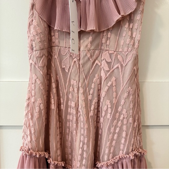NWT Pink Corset Off The Shoulder Dress - Picture 8 of 10